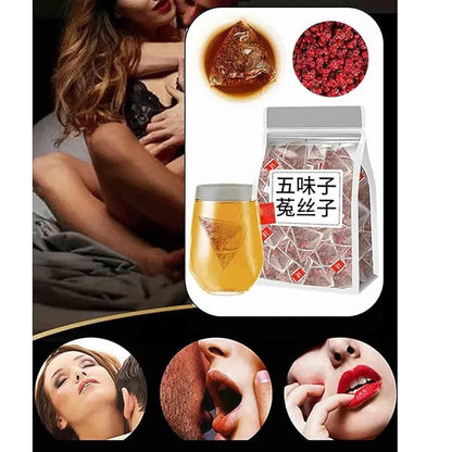 Five Flavors Goji Berry Tea Men Essential Wolfberry Schisandra Dodder Energy Tea