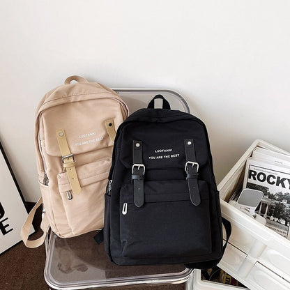 Fashion Backpack Student Waterproof Nylon Shoulder Large School Bags 40*28*12 CM