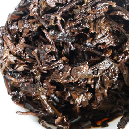 Classic Boxed Puerh Tea Puer Cooked Tea High Quality Da Yi Red Cake Health Care
