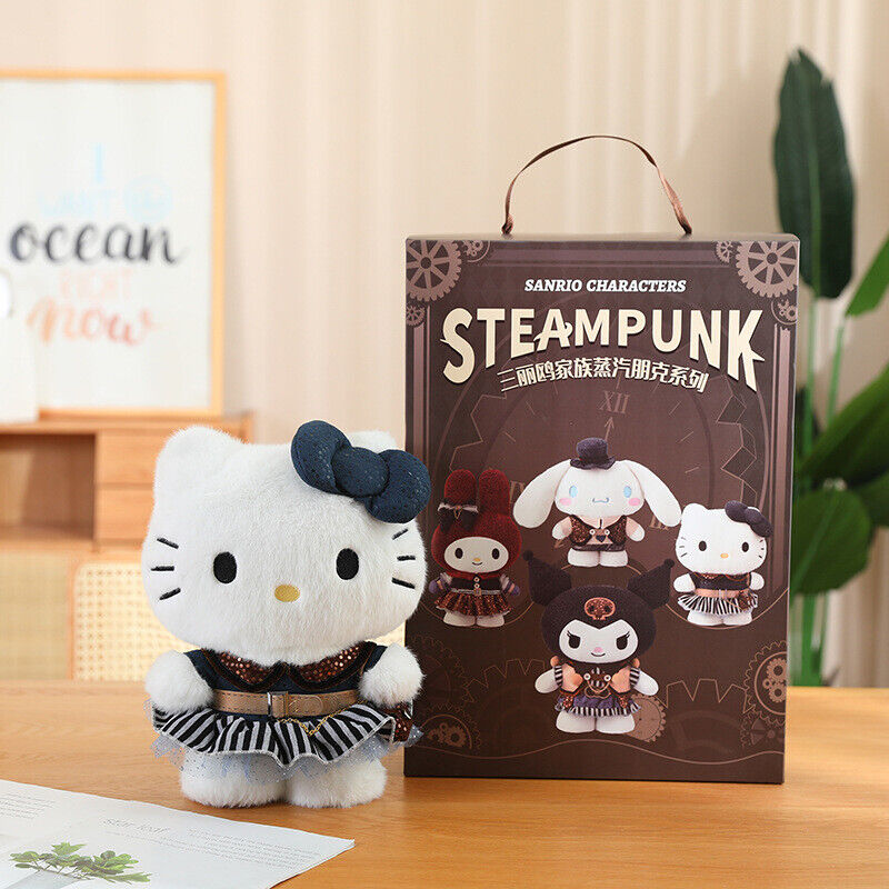 Sanliou Cinnamoroll Plush Toys Kuromi Doll Exquisite Gift Box for Holiday Gifts