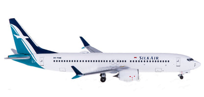 1:400 AeroClassics SILK AIR Boeing 737 MAX 8 Passenger Airplane Diecast Model