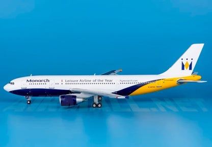 1:200 JC Wings Monarch AIRBUS A300-600R Passenger Airplane Diecast Plane Model