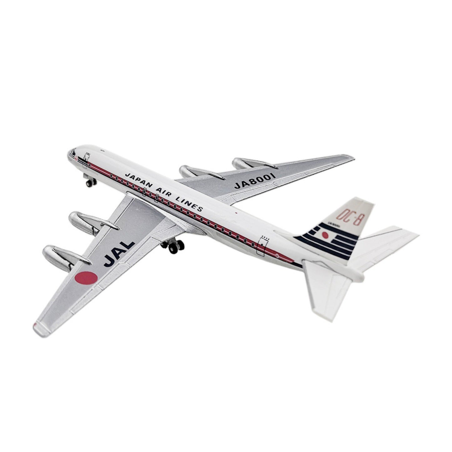 1/400 For JAL Airlines For Douglas DC-8 Aircraft Finished Plane Model Toy Gifts