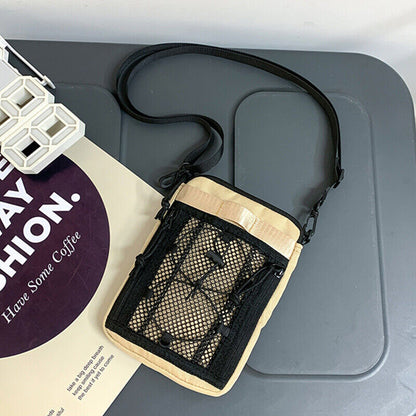 Mens Crossbody Bag Small Bag Mobile Phone Small Shoulder Bag Mini Crossbody Bag