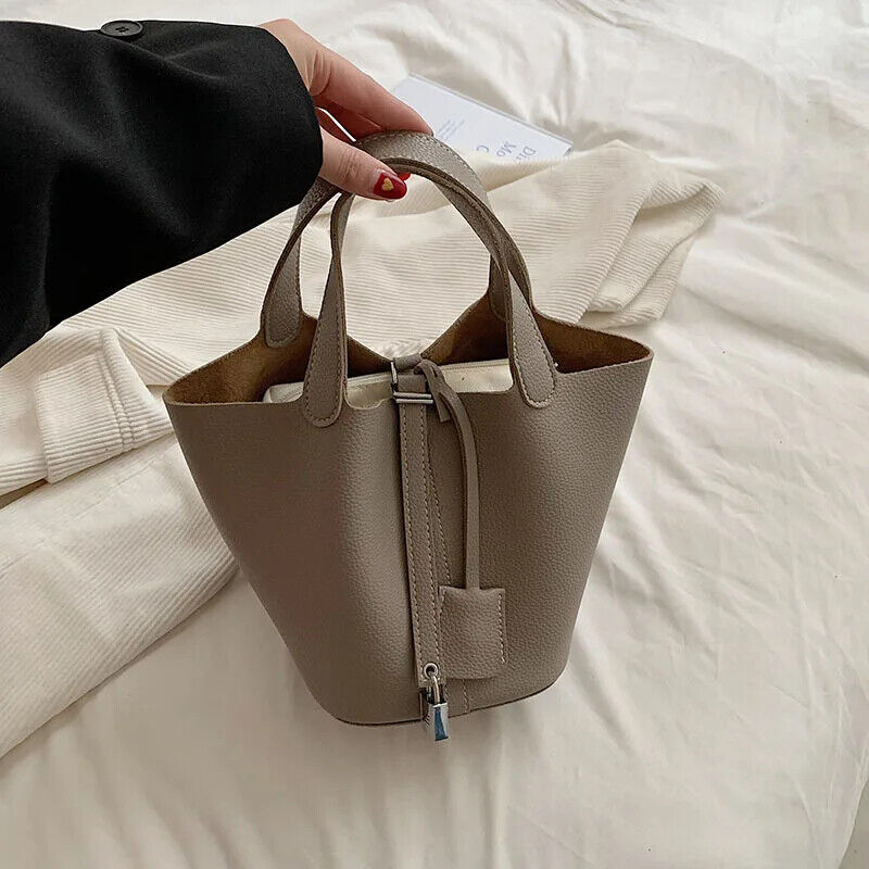 Bucket Bags Women Dumplings Bags Office Ladies Bags Clutch Bags