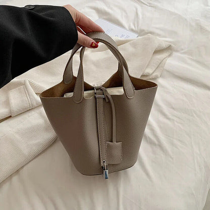 Bucket Bags Women Dumplings Bags Office Ladies Bags Clutch Bags