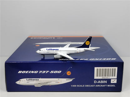 1:400 JC Wings Lufthansa BOEING B737-500 Passenger Airplane Diecast Model