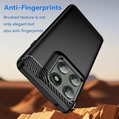 For Motorola Edge 2025 Case: Shock-Absorption Flexible TPU Rubber Protective Cov
