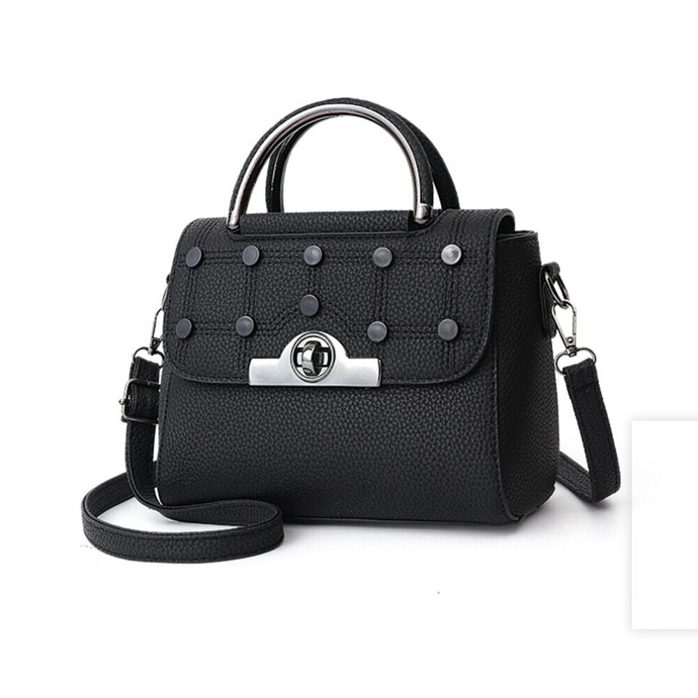 New Women's Ladies Shoulder Bag Faux Leather Handbags Cross Body Tote Bag Purse