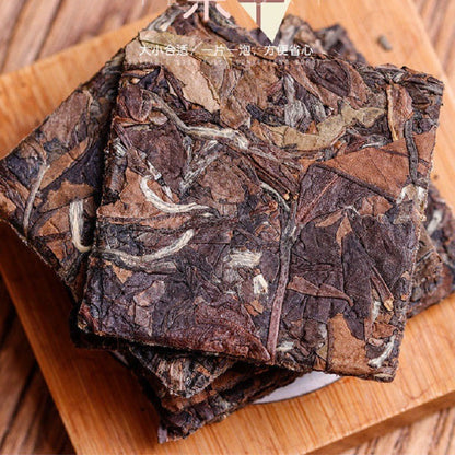 10pcs Fuding White Tea 2016 Shoumei Old White Tea Cake Small Square Tea Cake