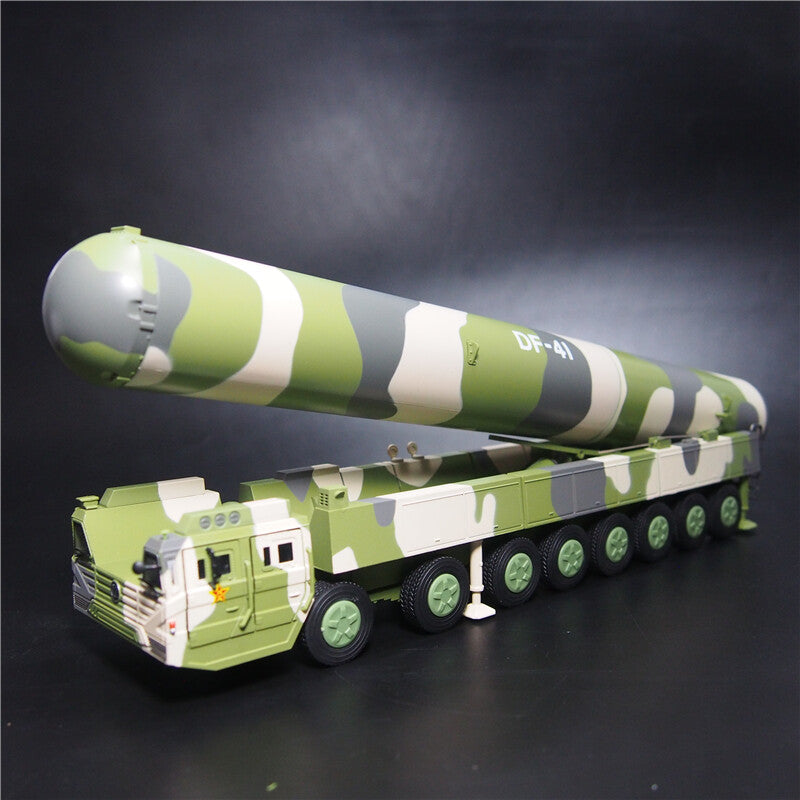 1:72 Dongfeng 41 ICBM Launch Vehicle Df 41 Alloy Model Simulation Df Military