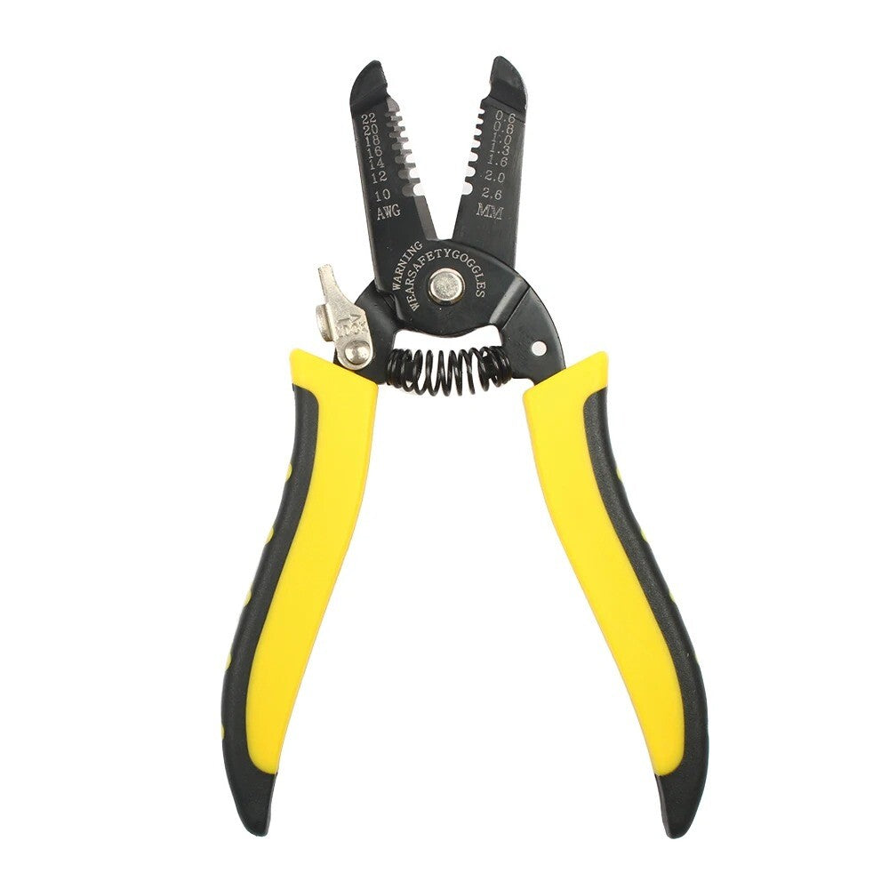 HS-1041C Stripping Wire Tool MINI Pliers Cutter Cable Tools 10-22AWG 0.6-2.6mm2