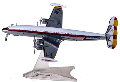 1:200 Herpa IBERIA Lockheed L-1049G Passenger Airplane Diecast Aircraft Model