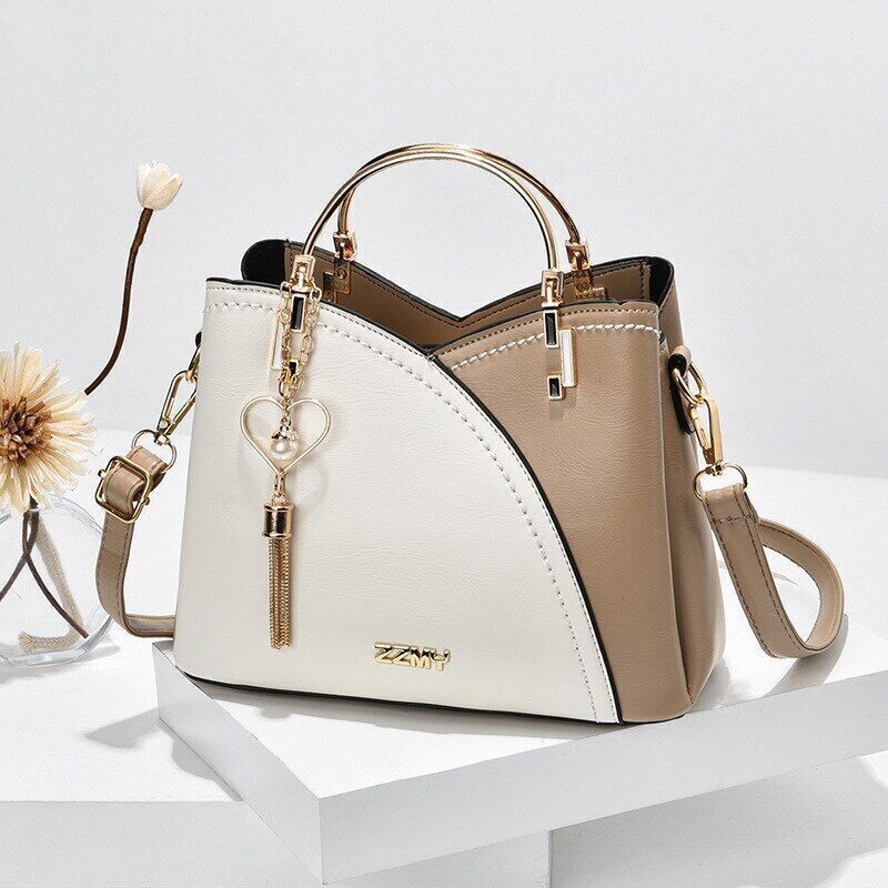 2022 Tassel Bucket Crossbody Bags Luxury Leather Handbags Women Shoulder Bag