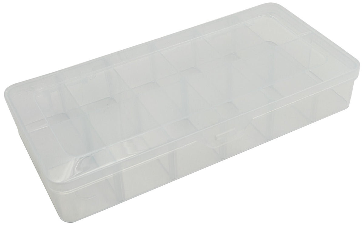 5 Pack Utility Component Storage Box with 20 Removable Dividers