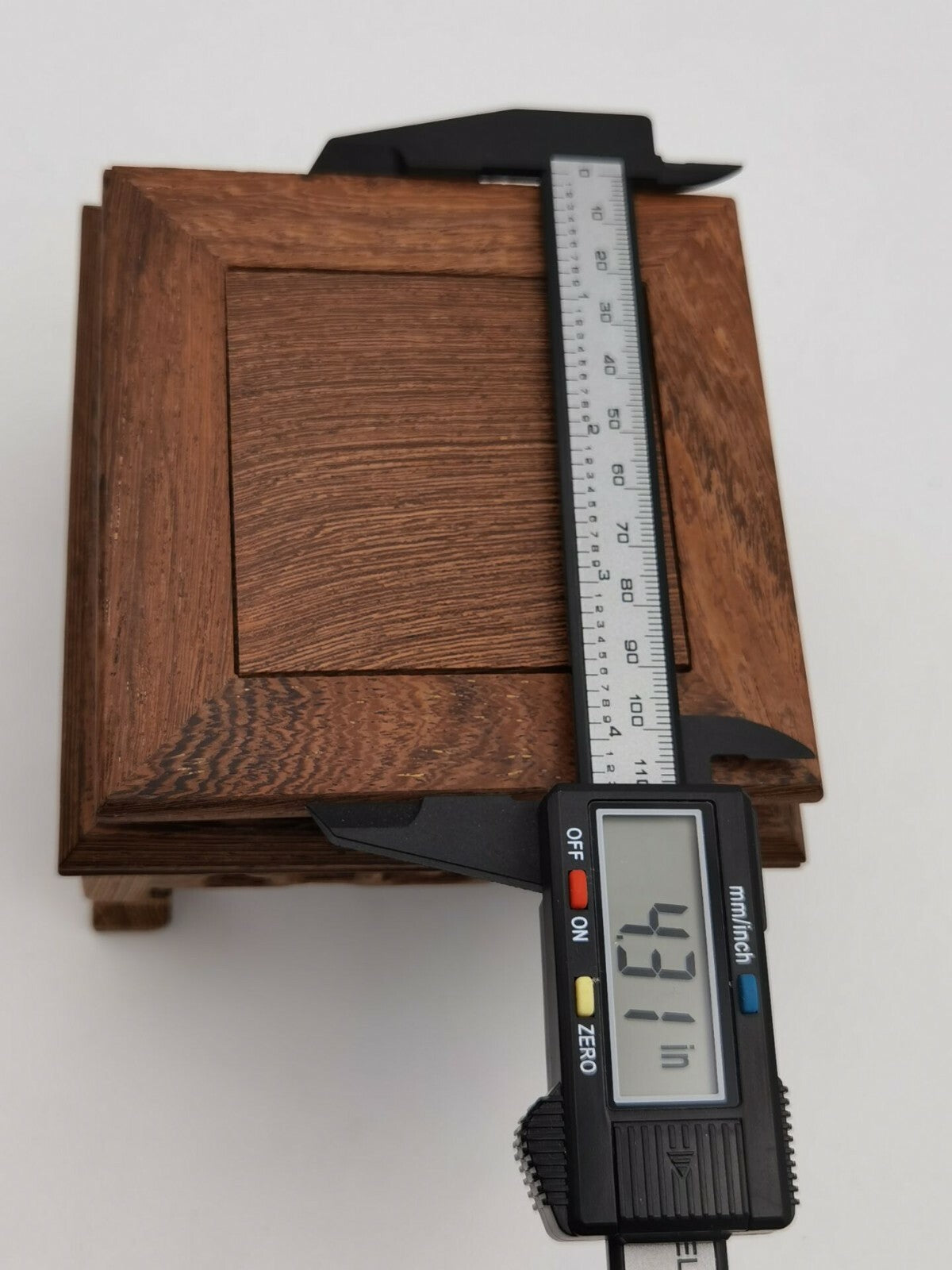 Jichi Wood Square Pedestal Fret Display Stand Vase Teapot Flower Pot Statue Base