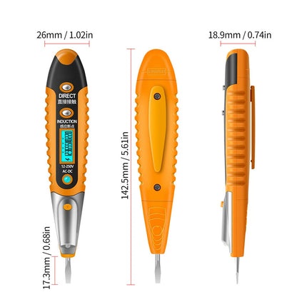 Voltage Electric Tester Volt Detector Test Pen AC DC Non-Contact Sensor 12-1000V