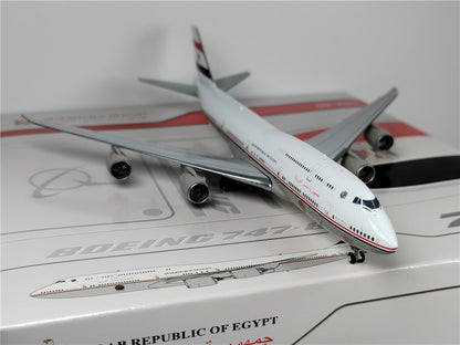 1:400 JC Wings ARAB REPUBLIC OF EGYPT B747-8 Passenger Airplane Diecast Model