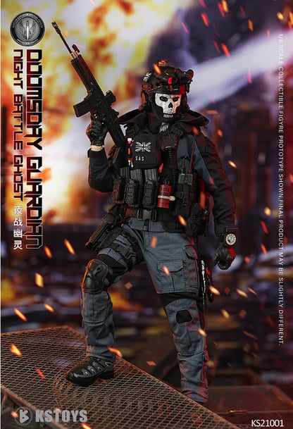 1/6 FLAGSET Night Battle Ghosts Soldier Figure