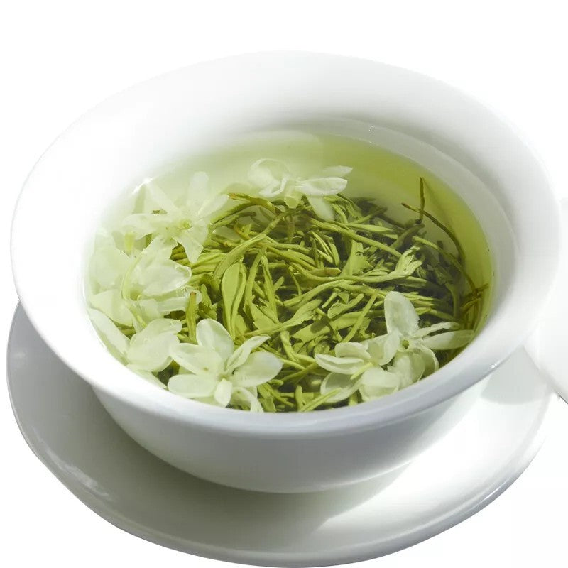 500g China Bi Tan Piao Xue Green Tea,Snowflakes on Green Lake Jasmine Green Tea