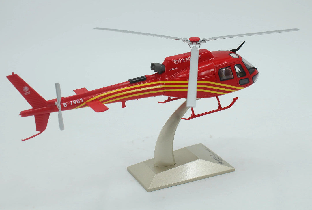 1:32 42CM State Grid H125 Squirrel Helicopter Aeroplane Diecast Aircraft Model