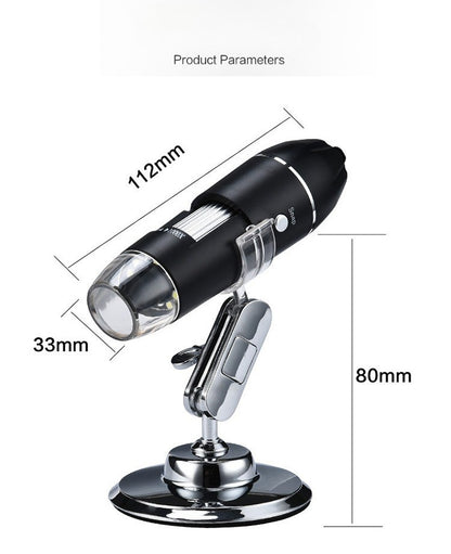 1600X electron microscope high-definition digital microscope handheld USB