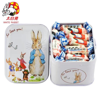 Shang Hai White Rabbit Milk Candy Sugar Childhood Taste Gift Snacks 170g Box
