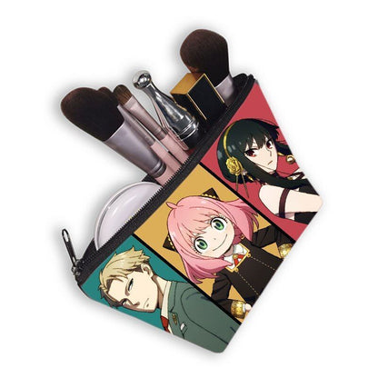 Cosmetic Bag Lipstick Case Eyeshadow Blush Organizer Bag 15*13CM Polyester Purse