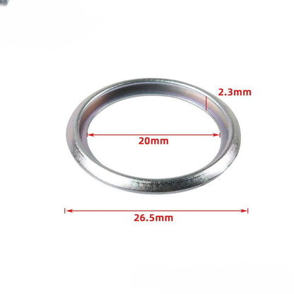 20 Pcs Oil Drain Plug Crush Washer Gasket Durable For Subaru Drain Plug Gasket