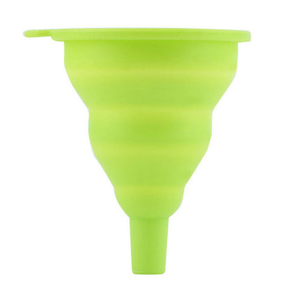 YGS-Y053 Quality 1pc Mini Silicone Gel Foldable Collapsible Hopper Kitchen cook