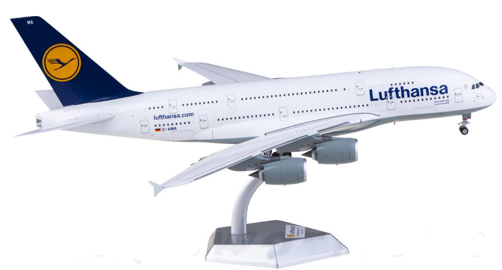 1:200 SQ Wings Lufthansa Airbus A380 Passenger Airplane Diecast Plane Model