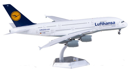1:200 SQ Wings Lufthansa Airbus A380 Passenger Airplane Diecast Plane Model