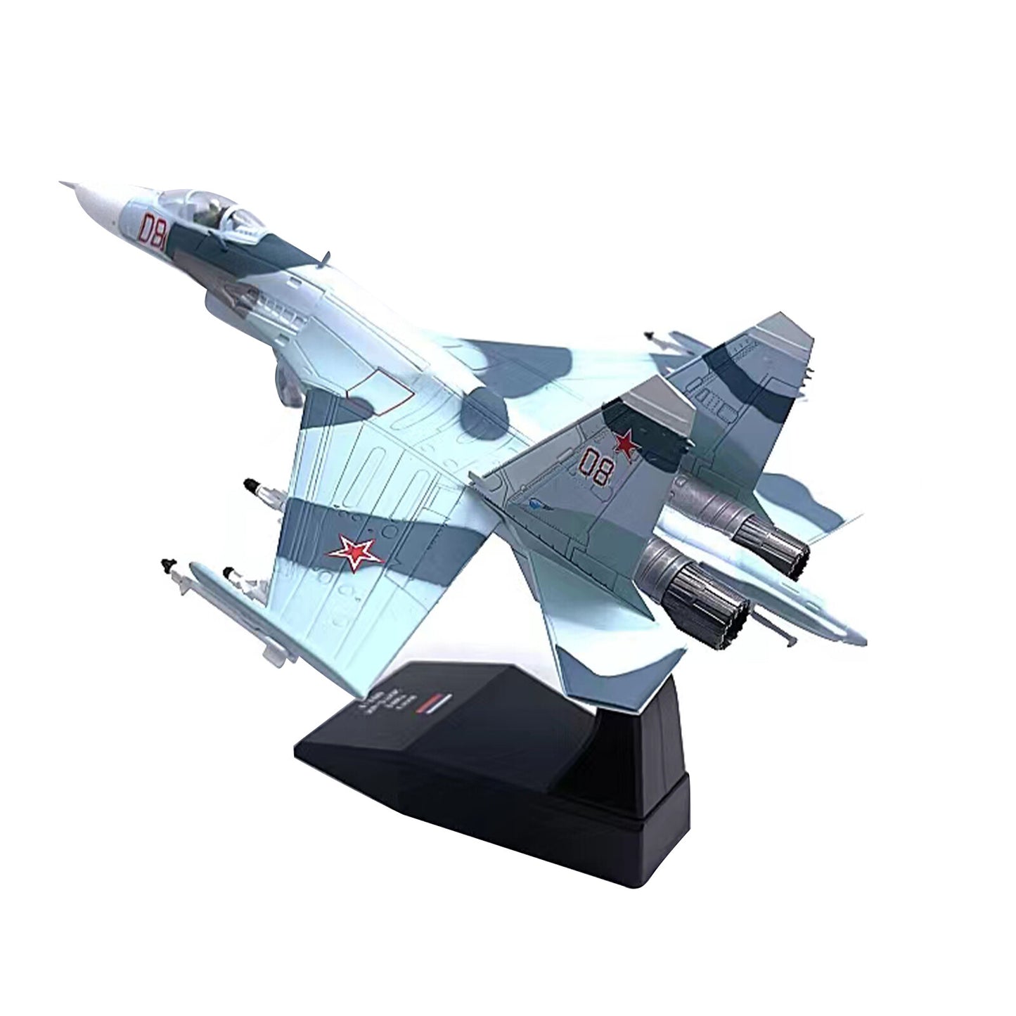 1/100 SU-27 Flanker Heavy Aircraft Fighter Aircraft Model Military Collection A