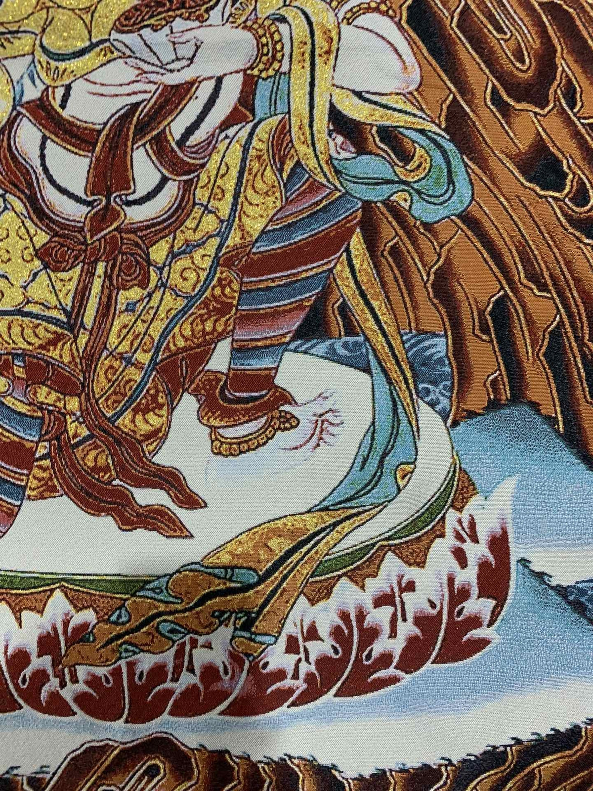 36" Tibet Tibetan Cloth Silk Buddhism Vajravarahi Buddha Tangka Thangka Mural