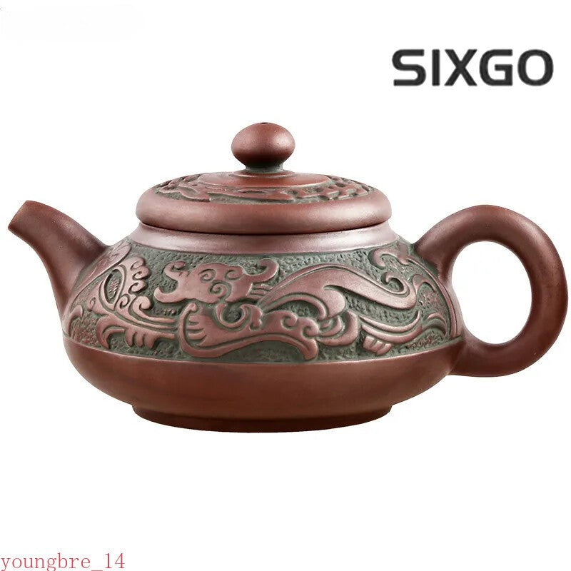 Yixing Tea Pot Raw Ore Purple Clay Tea Set Kettle Chinese Tea Ceremony Teapot
