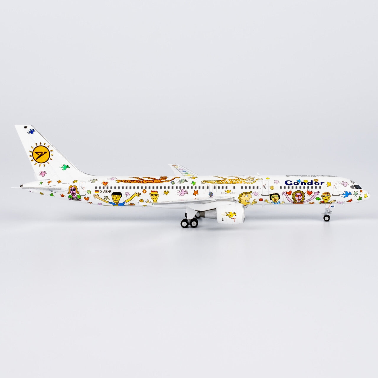 1:400 NGmodels Condor Boeing 757-200 Passenger Airplane Diecast Model