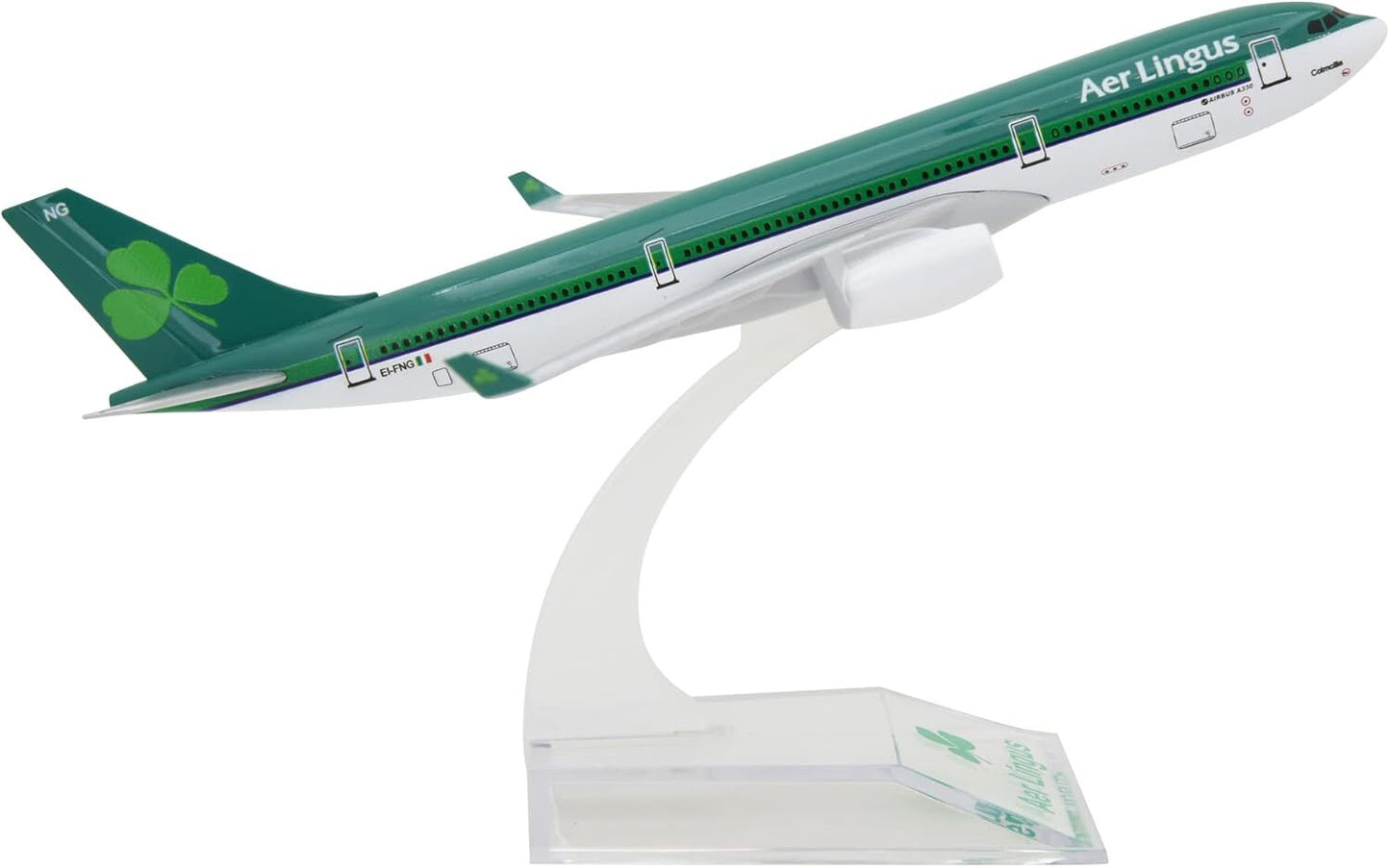 1:400 A330-300 Ireland AER Lingus Metal Airplane Model Plane Plane Model Green