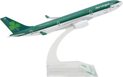 1:400 A330-300 Ireland AER Lingus Metal Airplane Model Plane Plane Model Green