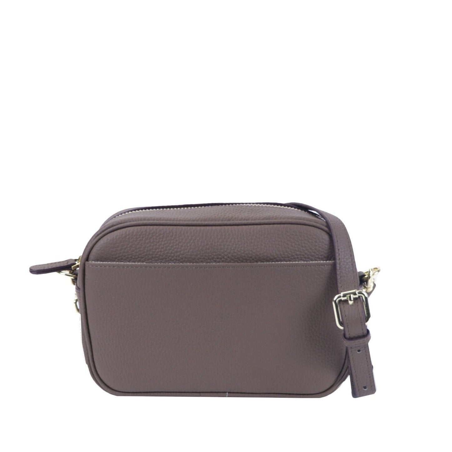 Genuine Leather Pebble Pattern Shoulder Bag Small Square Messenger Bags Purse