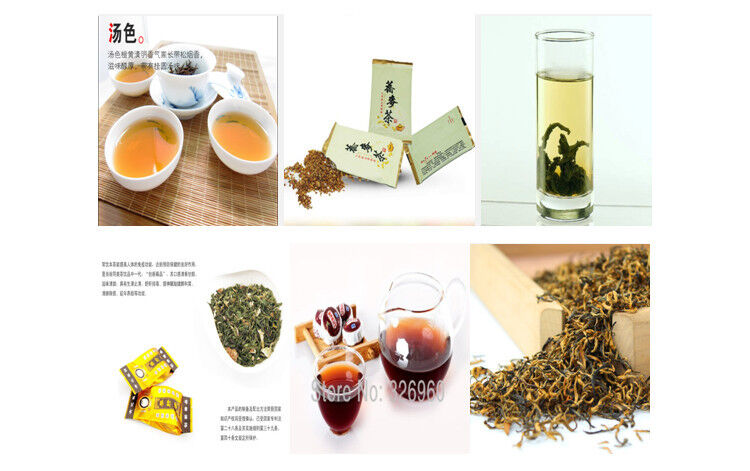 Super Popular 24 Bags Chinese Famous Tea,including Black/Green/Jasmine Tea etc.