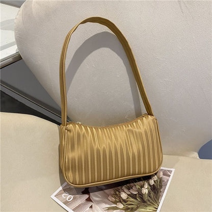 Vintage Handbags Exquisite Underarm Bag Shoulder Purse Zipper Handbag Clutch 1PC