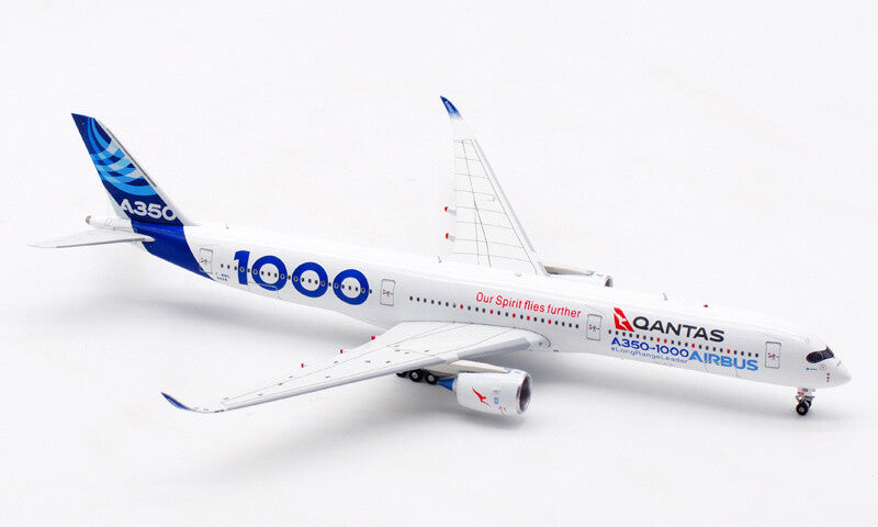 Aviation Qantas Airways FOR AIRBUS 350-1000 F-WMIL 1:400 DIECAST plane Pre-built