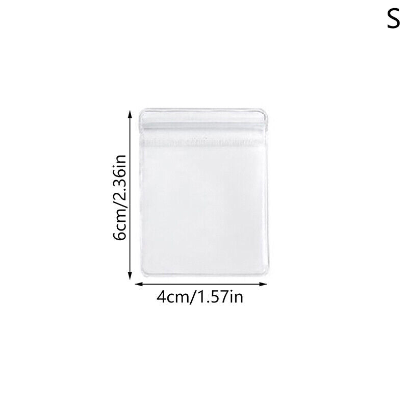 10Pcs Jewelry Storage Bag Box Anti-Oxidation Transparent Jewelry Organizer