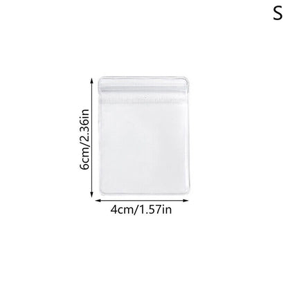 10Pcs Jewelry Storage Bag Box Anti-Oxidation Transparent Jewelry Organizer