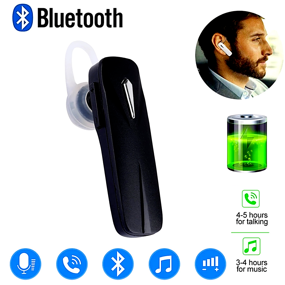 Bluetooth Headset Wireless in-ear Stereo Headphones Audifono Auriculares Single