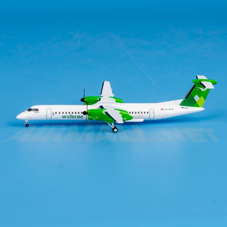 1:400 GeminiJets Widerøe Airlines Plane Bombardier Dash 8 Q400 Diecast Model