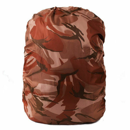 Waterproof Rain Cover Bag Outdoor 10-80L Camouflage Backpack Camping Accessories