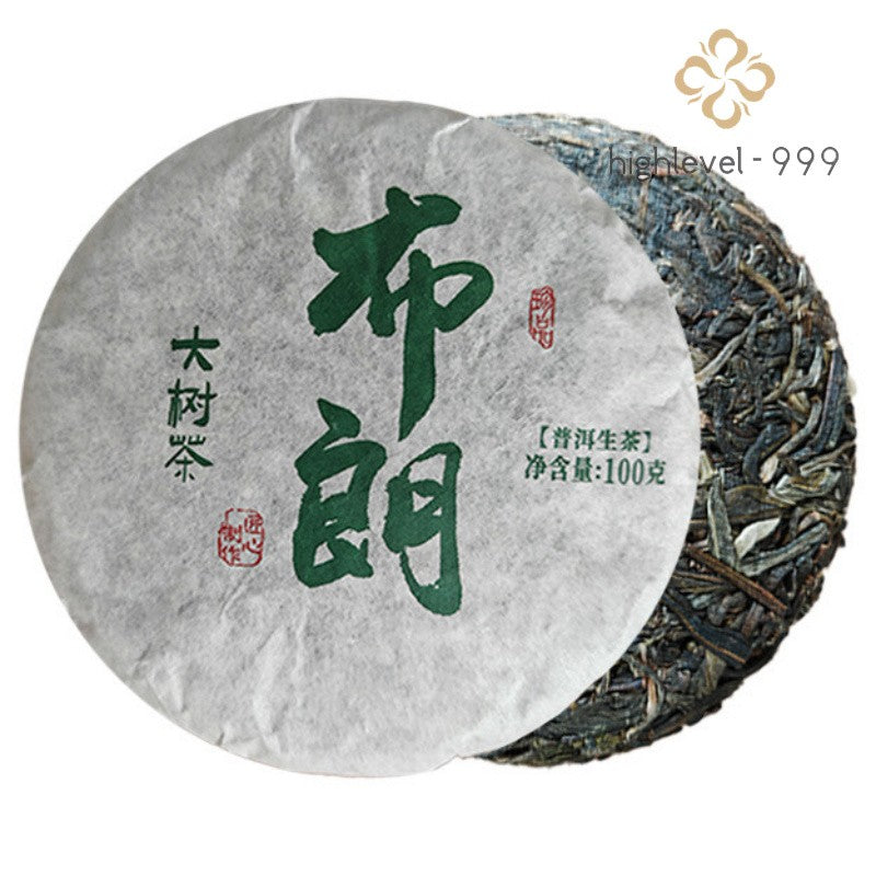 100g Raw Pu'er Cake Bulang Menghai Ancient Tree Daily Drinking Compressed Tea