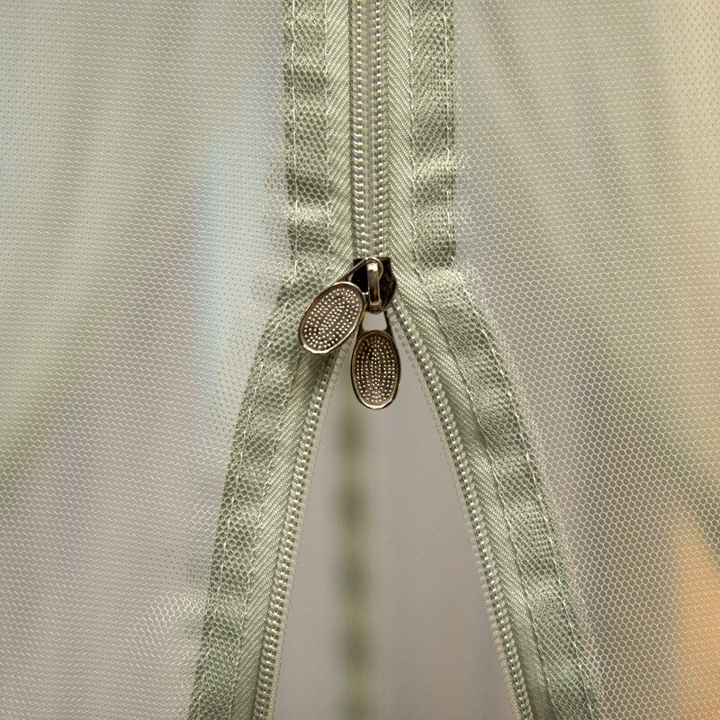 Mosquito Net Double Layers Bed Netting With Zipper Tubes Summer Curtain For Bed