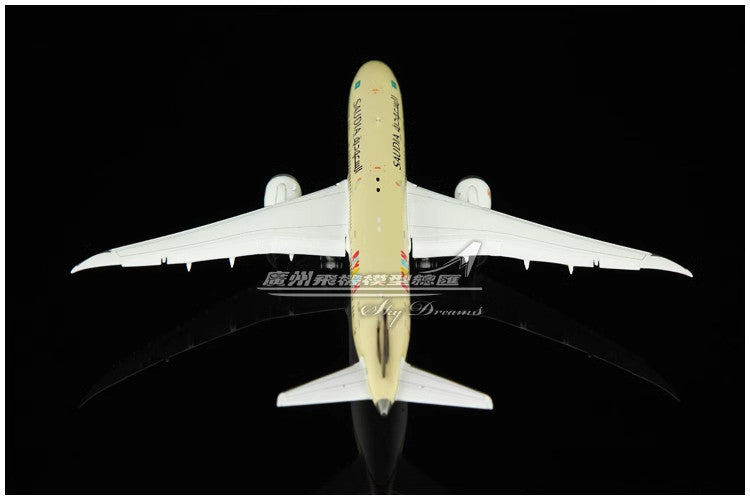1:400 JC Wings Saudia BOEING 787-9 Passenger Airplane Flap Down Diecast Model